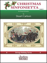 Christmas Sinfonietta Orchestra sheet music cover